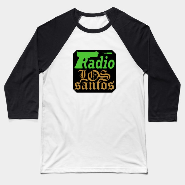 Radio Los Santos Baseball T-Shirt by MBK